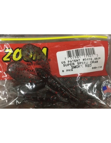 Super UV Speed Craw color Smoke Red