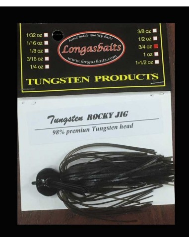 Tungsten Rocky Jig 3/4oz (21g) color...
