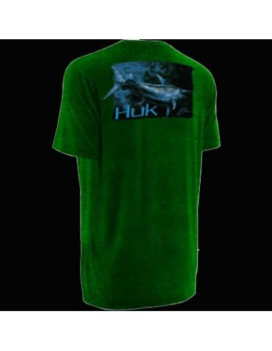 Huk KC Scott Midnight Banks Tee talla M