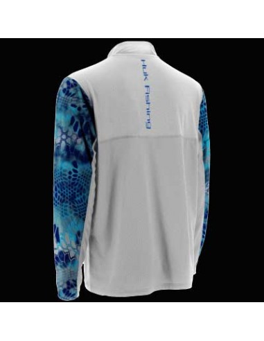 Huk Kryptek Sleeve ICON 1/4 Zip White...