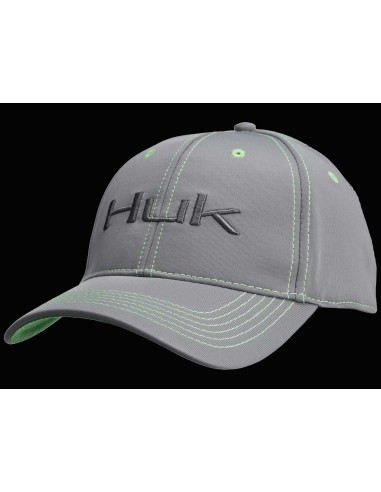 Huk Deluxe Stretch Tech Cap Gray M/L