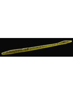 Trick Worm color watermelon/purpurina negra y roja