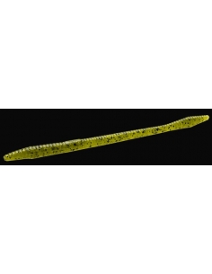 Trick Worm color watermelon/purpurina negra y dorada