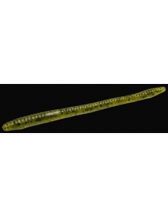 Finesse Worm color watermelon/purpurina dorada y negra