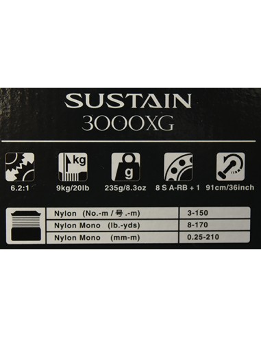 Shimano Sustain 3000XG