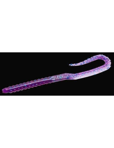 U Tail Worm color electric blue