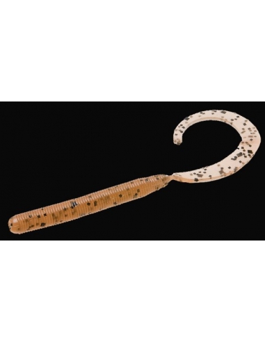 Curly Tail Worm color pumpkin