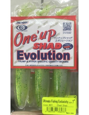 Sawamura One´Up Shad 7" color 71