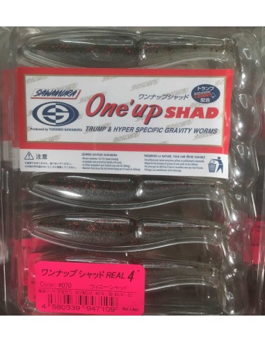 Sawamura One´Up Shad 4" color 70