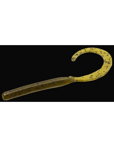 Curly Tail Worm color greenpumpkin