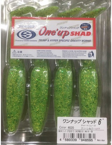Sawamura One´Up Shad 6" color 20