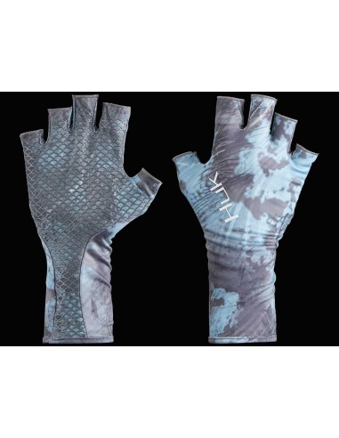 Huk Sun Gloves color Glacier tallas...