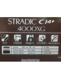 Shimano Stradic CI4+ 2500HG 2