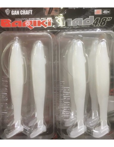Bariki Shad 4,8" 18g color 05 Pearl...