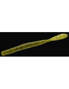 Speed Worm color watermelon/purpurina negra y roja