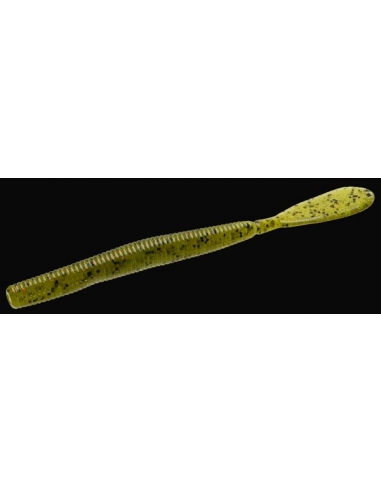 Speed Worm color watermelon/purpurina negra y roja