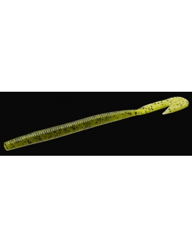 Ultra Vibe Speed Worm color watermelon/purpurina negra
