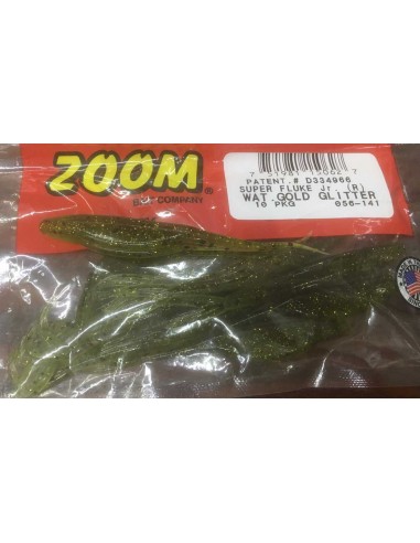 Super Fluke Jr color Watermelon Gold