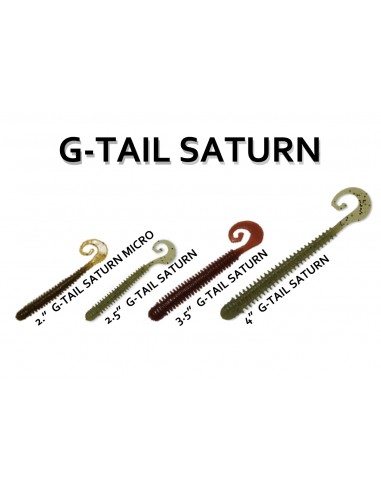 G-Tail Saturn 4" color 007 Ebimiso...