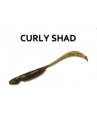 Curly Shad 3,5" color 001 Watermelon...