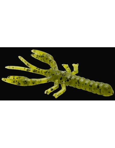 Li´l Critter Craw color watermelon/purpurina negra