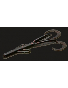 Tiny Brush Hog color negro/purpurina roja