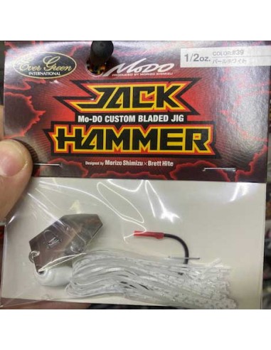 Jack Hammer 1/2 oz color 39 Pearl White