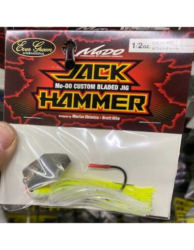 Jack Hammer 1/2 oz color 02 White Chart