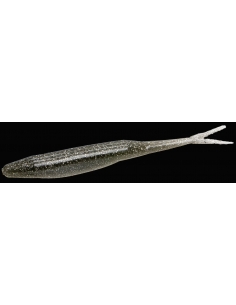 Super Fluke color humo/purpurina plata