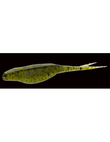 Super Fluke Jr. color watermelon/purpurina negra