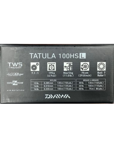 Daiwa Tatula 100 HSL