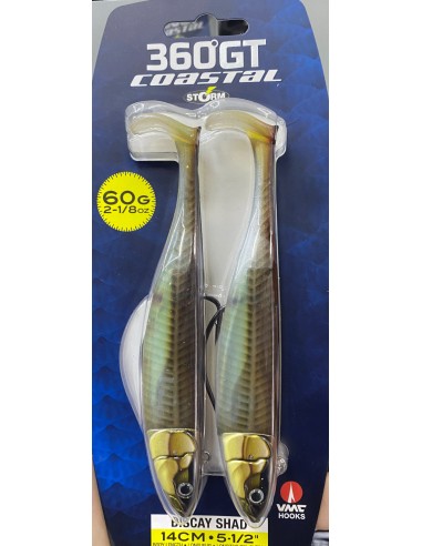 360 GT Biscay Shad 14cm 60g color...