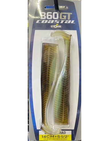 360 GT Biscay Shad Repuesto de 14cm...