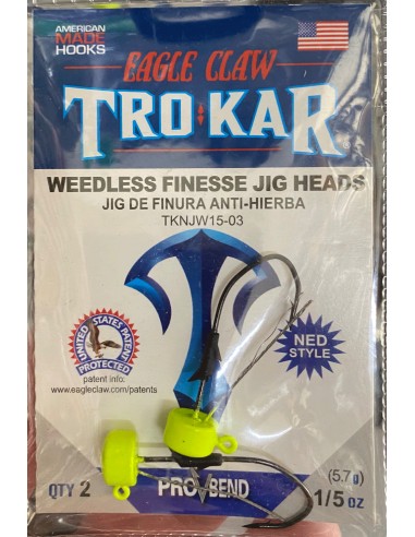 Tungsten Trokar Ned Rig 1/5oz color...