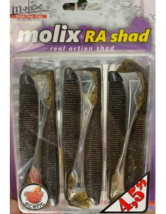 RA Shad 4,5" color Green...
