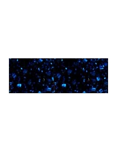 Super Chunk color negro/purpurina azul