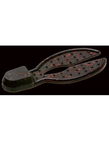 Super Chunk Jr. color negro/purpurina roja