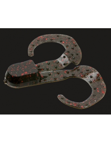 Swimmin´Chunk color negro/purpurina roja