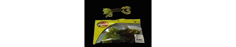 Bass Pro Shop Skirted Double Tail Grub