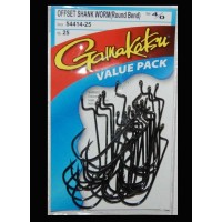 Gamakatsu Worm Hook Round Bend