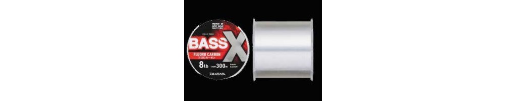 Daiwa Bass-X Fluorocarbono 100%
