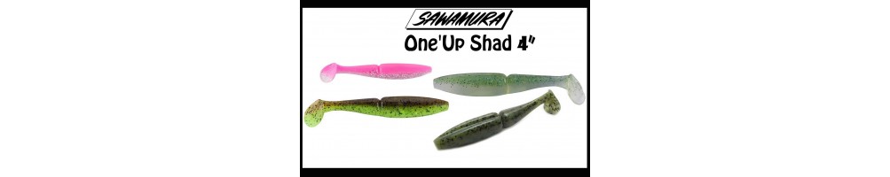 Sawamura One´Up Shad 4" 6pk