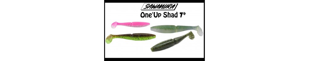 Sawamura One´Up Shad  7" 3pk