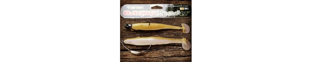 Gan Craft Bariki Shad 4,8"-6,8"