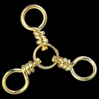 BPS 3-Way Brass Swivel